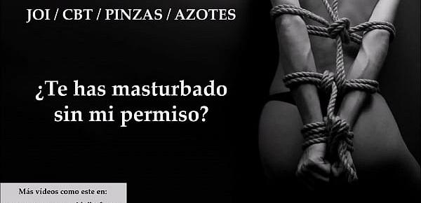  CBT, azotes, pinzas... Un JOI EXTREMO